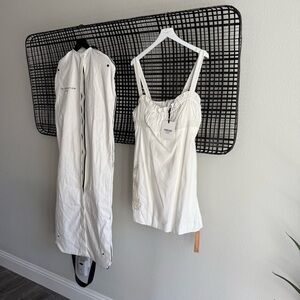 Reformation Collection Iliana white mini Dress